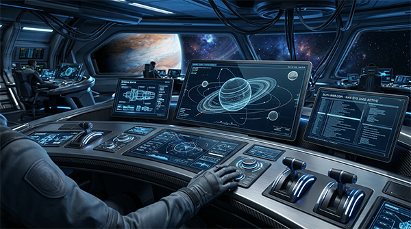 navigation console